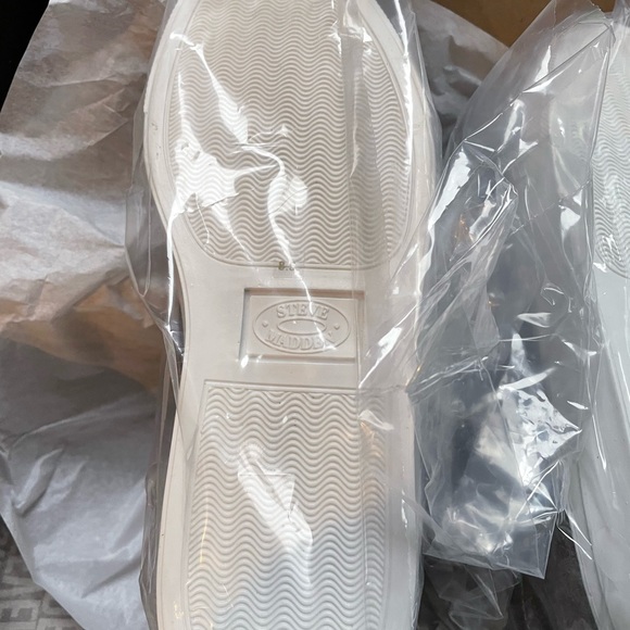 Steve Madden Womens Tracey F Suede Lace-Up High Top Sneakers SZ 8.5 - Picture 10 of 11